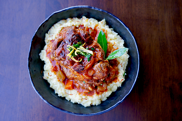 Osso Bucco Alla Milanese & Risotto Alla Milanese Saffron Risotto