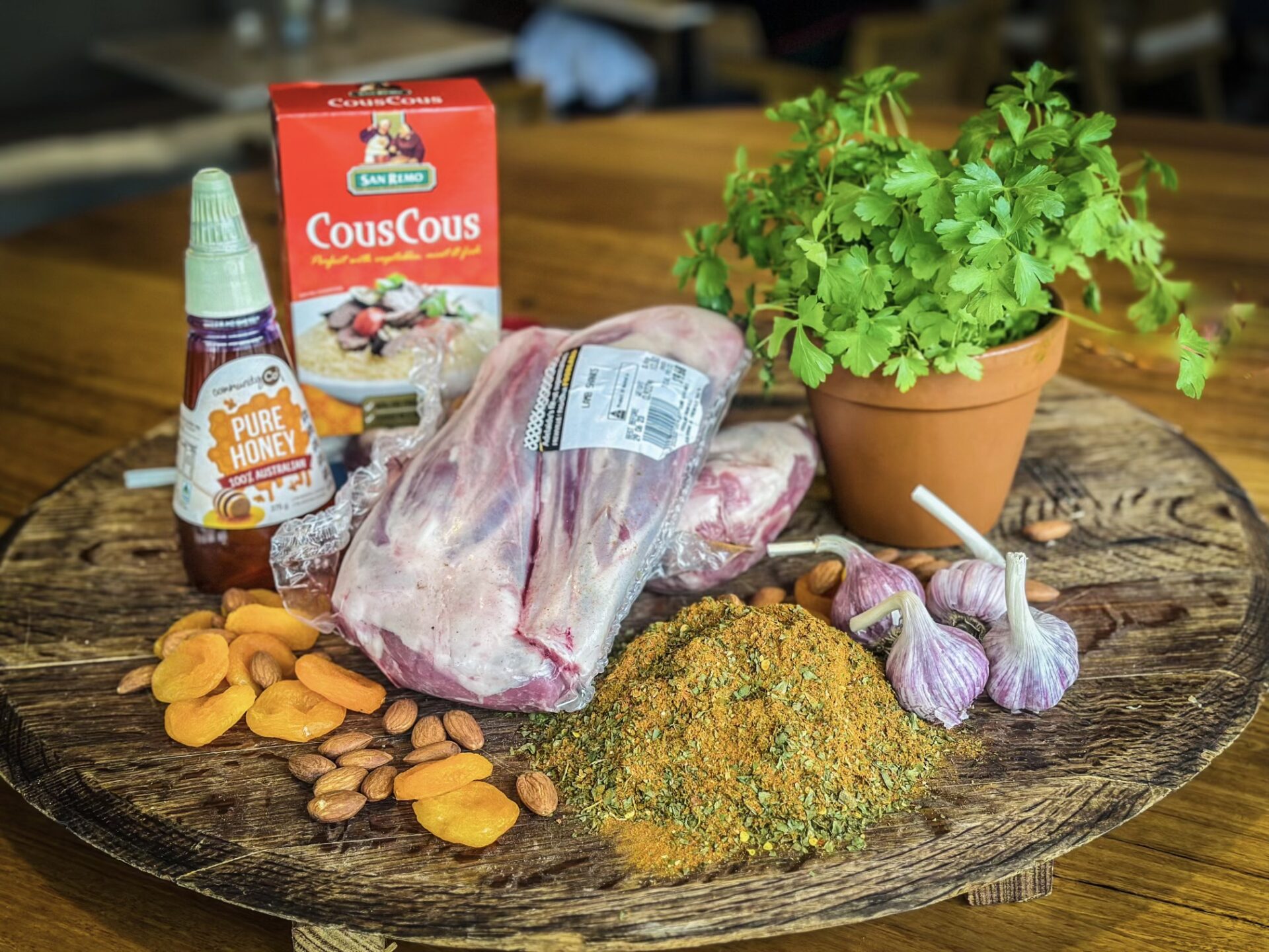 Lamb Shanks With Couscous