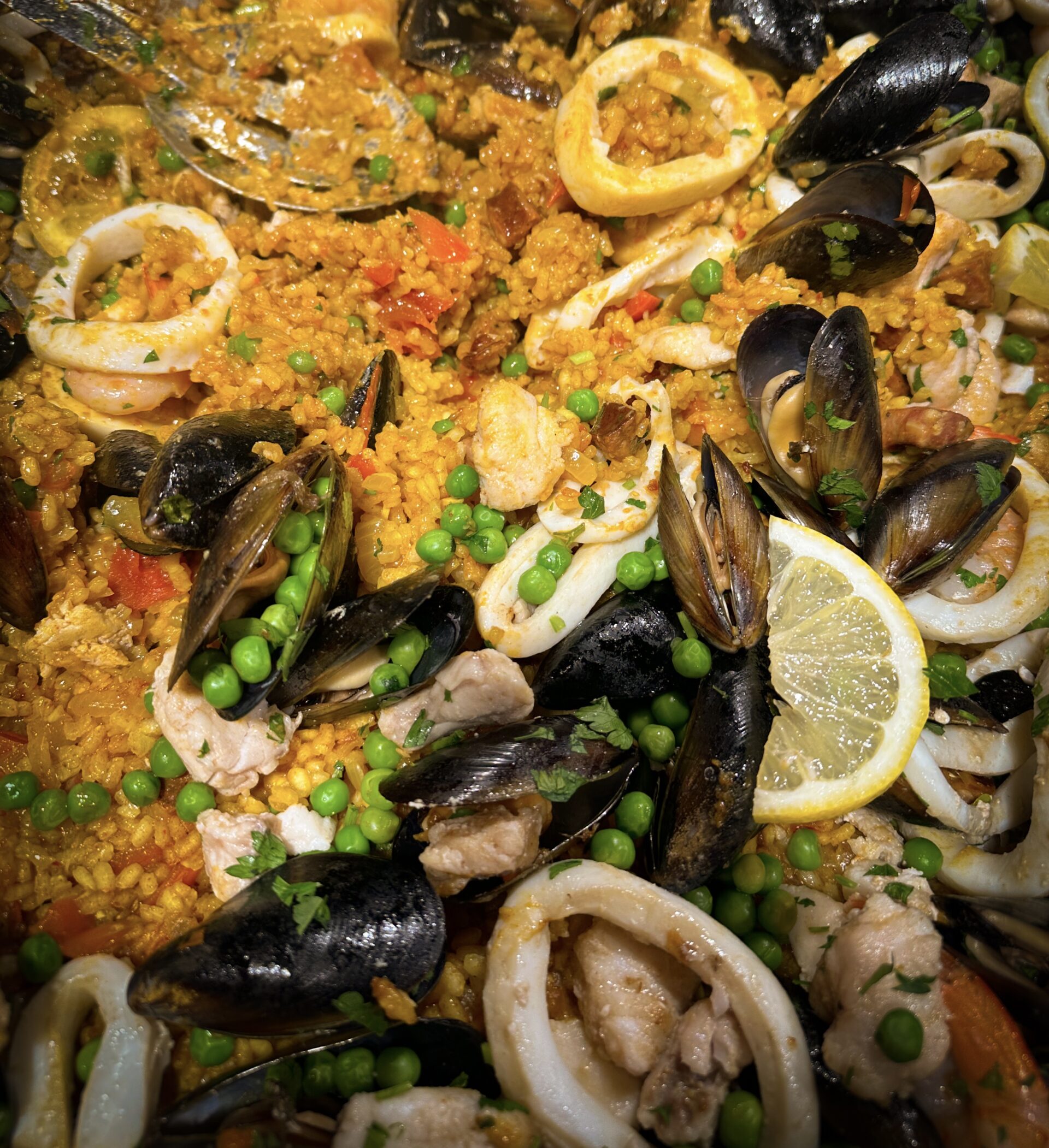 Giant Seafood Paella At Pasadena